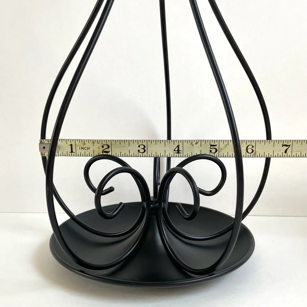 Umbra Design Scrolled Black Metal Jewelry Stand/Organizer